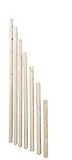 Holzpfosten, Kiefer Vierkantpfosten, Kantholz, 4x4 60-170cm mit oder ohne Spitze (100 cm)