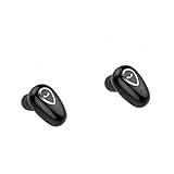 UKCOCO 4 Stück Sport-Kopfhörer Schwarz Kabellose Kopfhörer Schwarze Kopfhörer Einzel-Ohrhörer In-Ear-Ohrhörer Stereo-Ohrhörer In-Ear-Ohrhörer Ohrstöpsel