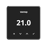 Mi-Heat Warmup Element Smart WiFi Thermostat Raumregler für Fußbodenheizung, Elektro Heizung, Farbe: Schw
