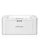 Pantum P2502W Laserdrucker, kabellos, Schwarz und Weiß, A4, 22 PPM – einzigartige Funktion für kleine Büro/Schule und Zuhause (weiß)