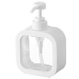 Badezimmer-Seifenflasche, transparenter Spender, Badezimmer, Handseifenspender, Flasche (300 ml)