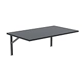 AKKE Wandklapptisch für Küche Zimmer Wohnzimmer Kinderzimmer 50 cm x 50 cm, Wandtisch klappbar, Klappbarer Wandtisch Küchentisch Kindertisch, Klapptisch Klappschreibtisch Küche Antracy