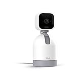 Blink Mini Pan-Tilt Camera | Bewegliche Plug-in-Sicherheitskamera für den Innenbereich, Zwei-Wege-Audio, HD-Video, Bewegungserfassung, Funktioniert mit Alexa (weiß)