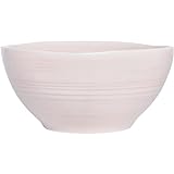 Pentik Kallio Keramik Müslischale rosa, 500ml Fassungsvermögen, Müslischüssel einzeln auch als Dessertschale, Snackschale verwendbar, hoher Rand