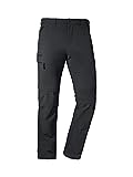 Schöffel Herren Pants Koper1 Zip Off, flexible Herren Hose mit Zip-Off Funktion, schnell trocknende und kühlende Wanderhose aus 4-Wege-Stretch, black, 50
