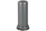 Wesco 134 731-77 Big Baseboy Abfallsammler m.Dämpfer, Rostfreier Stahl, 30 liters, Grap