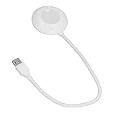Acouto LED-Leseleuchte, Einzigartige Form LED-Leseleuchte Flexible Augenschonende Leselampe USB-betriebene Tischlampe Tragbare Mini-Tischlampe Zum Lernen und Lesen