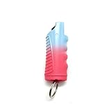 Asotagi Schlüsselanhänger mit Pfefferspray, 20 ml, schützende Kunststoffhülle für Damen, Autozubehör, tragbare Hülle mit Schnellverschluss
