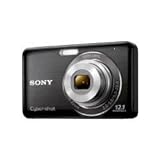 Sony DSC-W310 Kompaktkamera 12,1 MP CCD 4000 x 3000 Pixel Schwarz - Digitalkameras (12,1 MP, 4000 x 3000 Pixel, CCD, 4X, 121 g, Schwarz)