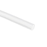 sourcingmap® 10 mm x 12 mm Silikon transparent Rohr Wasser Luft Pumpe Schlauch 2 Meter Stürzen aus 2 m lang DE de