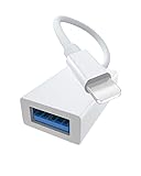 USB Kamera-Adapter - BOUTOP Hochgeschwindigkeits-USB-OTG-Adapter Unterstützt universelle USB-Peripheriegeräte Kompatibel mit i-Phone 13/12/11/XR/X/XS/8/7/6/6S/5/5C/5S und i-Pad Serie, Plug-and-Play