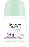 Garnier Anti-Transpirant, Intensiver Schutz vor Körpergeruch & Achselnässe, Bis zu 48 Stunden Wirkung, Mineral UltraDry, 1 x 50 ml