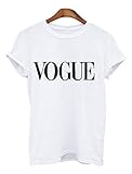 sell-ideas Damen-T-Shirt mit Aufschrift 'Yes Saint Love', Weiß, Gr. 36-42, rotes T-Shirt und schwarzes T-Shirt Gr. 40, Weiß Vogue