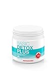 Panaceo Basic Detox plus: Veganes Medizinprodukt, zur Entgiftung des Darms, Pulver, 2-Wochen-Kur, 200 gr.