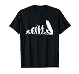 Lustiges Windsurfing Surfer T-Shirt: Evolution Windsurfer T-Shirt