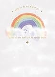 Wishing Well Beileidskarte für Haustiere | Thinking Of You After Loss Of A Pet | Rainbow Design Studios 12,7 x 17,8