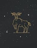 Giant Notebook | Aries: 550 Pages College Ruled - Extra Large Jumbo Journal Composition Notebook | Zodiac Signs Series (Zodiac Signs - Minimalistic Art)