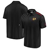 Fanatics NHL Chicago Blackhawks Polo Shirt Authentic Rinkside Synthetic Poloshirt (M)