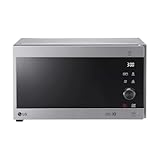 LG Electronics NeoChef MH 6565 CPS Mikrowelle, 1000 W, Quarzgrill, 25 l, Edelstahl+Silb