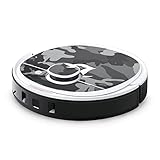 Folie Skin Sticker aus Vinyl-Folie Aufkleber kompatibel mit Ecovacs Deebot OZMO T8 Offizielles Lizenzprodukt SG Dynamo Dresden Camouflag