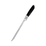 Wilfa EGO Sandvik Filetiermesser - 20cm Klinge, hochwertiges Sandvik12C27 Messerstahl, Klingenhärte: HRC: 58±2, ergonomischer Griff, schwarz