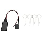 Qusedwey Auto 6000Cd Drahtlos Bluetooth Musik Adapter Aux Audio Kabel Für Focus M