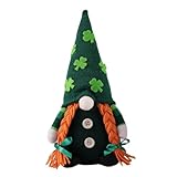 TOPBATHY Klee Puppe wichtelpuppe The trauzeugengeschenke verkleidung ziernieten Tag Zwerge grüne Lichterketten Fallen Schaufensterpuppe st. Patricks Day Puppe Baumwolle G