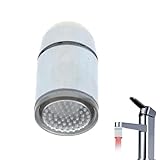 LED-Wasserhahn-Licht, temperaturempfindlicher Farbverlauf, Wasserhahn, Umgebungslicht, Wasserhahn, Spültischarmatur für Küche und B