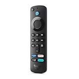 Alexa-Sprachfernbedienung von Amazon für Fire TV mit TV-Steuerungstasten; kompatibles Fire TV-G