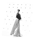 Audrey Hepburn Wandbild auf Leinwand im Kleid / Die schönsten Frauen der Welt (30 cm x 36 cm)
