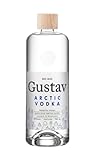 Gustav Arctic Vodka 40% - Premium Wodka - Weich und Trocken Finnischer Vodka - Handgefertigt aus Finnischem Weizen im Norden Finnlands - Alkohol Vodka 700ml