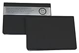 ID Protec 18200 RFID Schutzhülle für ePerso und 2 weitere Karten im Kreditkartenformat, schwarz