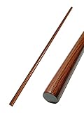 TEKKA BUDO BO Stab - Roteiche 182 cm - Gerade Form - Trainingsstab Langstock Holz - Aikido, Iaido, Kempo, Kobudo, Kampfk