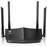 WLAN Router WiFi 6 Router (1200 Mbps/5G+600 Mbps/2.4G) Dualband, 4X Gigabit LAN, MU-MIMO, WPA3, Gastzugang, VPN, WPS, Mesh