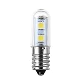 Timetided Mini E14 1W 7 LED 5050 SMD Naturweißlicht für Nähmaschine Kühlschranklampe 220V LED-Lampe