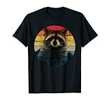 Waschbär Geschenk für Mapache Marder Raccoon T-Shirt