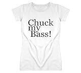 HGZ Chuck My Bass Gossip Girl Graphic T-Shirt Gr. XXL, weiß