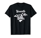 Lustiger Yosemite Nationalpark Bär Pooping im Wald T-Shirt