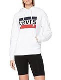 Levi's Damen Graphic Sport Hoodie Kapuzenpullover , Sportswear Hoodiee Marshmallow, S