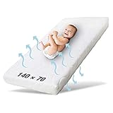 Ehrenkind® Babymatratze Pur | Baby Matratze 70x140 Standard 100 by OEKO-TEX | Kindermatratze 70x140 aus hochwertigem Schaum und Hygienebezug