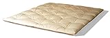Futon Shiatsu oder Shiatzu Matratze 120x200, aus 100% Reiner Baumwolle, ca. 4-5 cm hoch, faltbares Futon, auch für Massage, Yoga oder Camping
