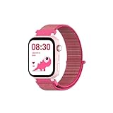 DCU TECNOLOGIC - Smartwatch für Kinder mit Android-System - Whatsapp - GPS-Positionierung - Videoanrufe - SOS-Taste - Kindersicherung - Farbe: Pink