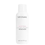 NÉONAIL UV Gel Nail Polish Remover - Aceton 500 ml - Nagellackentferner - Shellac Entferner - Aceton UV Nagellack Entfernen - Gelnägel E