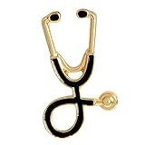 Perfeclan Mini Brosche Pin Abzeichen Legierung Cartoon Dekorativer Schmuck Corsage für Schmuck Geschenk Jacken Hut Revers Zubehör - Gold