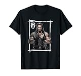 WWE Roman Reigns Schwarz Weiß T-Shirt