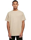 Urban Classics Herren T-Shirt Heavy Oversized Tee, Oversized T-Shirt für Männer, Baumwolle, Rundhals, sand, M