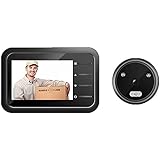 HAIO Video-Türklingel, Sicherheitstür-Kamera-Video-Eye-automatische Aufnahme