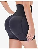 Butt Lifter Hose Women Waist Panties Hip Pads Enhancer Butt Lifter Short Booster-Black,6Xl