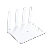 HONOR Router 3 Wi-Fi 6+ 1000Mbit/s Dual Core 2976Mbps WiFi Router WLAN Router Dualband Gigabit 2.4GHz/5GHz 3 LAN 1 WAN Access Point Steuerung Enhanced Router WiFi, Weiß