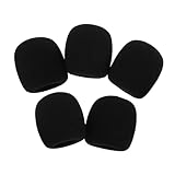 JOINPAYA 5 Stück Mikrofonhülle Ansteckmikrofon Mikrofon Windschutzscheibe Mikrofon Windschutzscheibe Wiederverwendbarer Mikrofon Pop Filter Mikrofon Schutzschild Pop Filter Fü